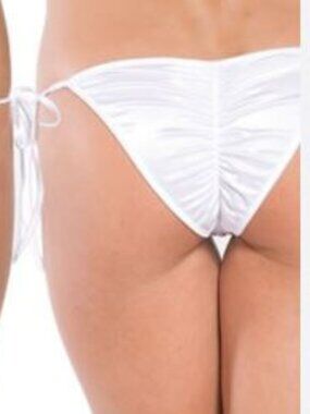 Body Zone Apparel NWT Tie Side Scrunch Butt Panties OS **Fundraiser Item**
